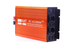 2000W Tam Sinüs 12/24 Volt İnverter 24 Volt