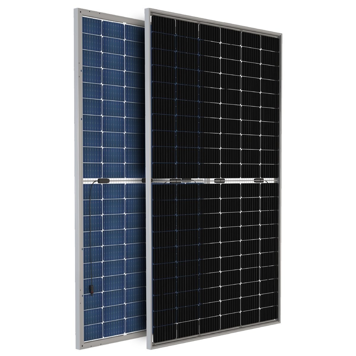 TommaTech 375Wp M6 120PM Hücre Bifacial Half-Cut MB Güneş Paneli Polykristal Panel