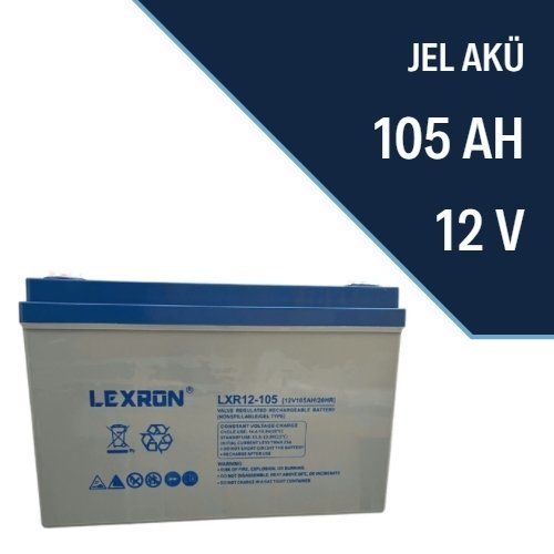 105AH Jel Akü