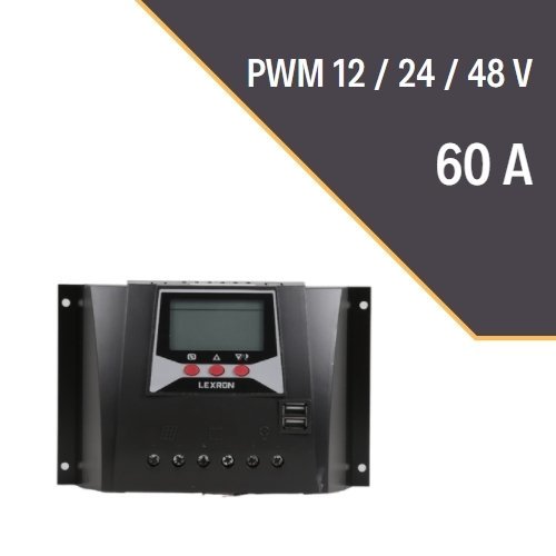 60A PWM Şarj Kontrol Cihazı 12/24/48