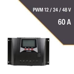 60A PWM Şarj Kontrol Cihazı 12/24/48