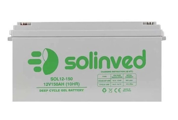 SOLINVED 12V 150AH JEL AKÜ