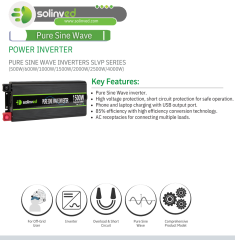 SOLINVED SLVP SERİSİ 2000 W TAM SİNÜS INVERTER 12V