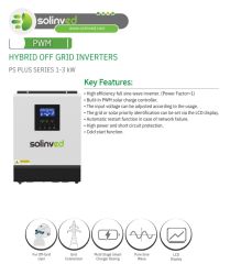 SOLINVED PS PLUS SERİSİ 3 kW 3000W PWM OFF GRID INVERTER 12V