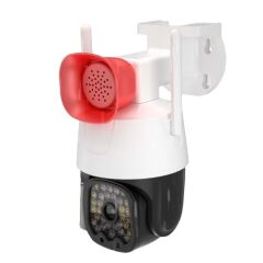 O-KAM-4847 4G 3 MP SİRENLİ GÜNEŞ PANELLİ SOLAR KAMERA