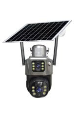 3620 6MP ÇİFT LENS GÜNEŞ ENERJİLİ GÜVENLİK KAMERASI